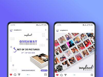 Instagram Carousel Snapland.in ads branding carousel graphic design instagram logo socialmedia