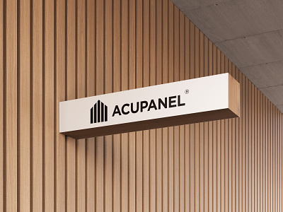 Acupanel branding design figma landing page logo typeography ui ux web design