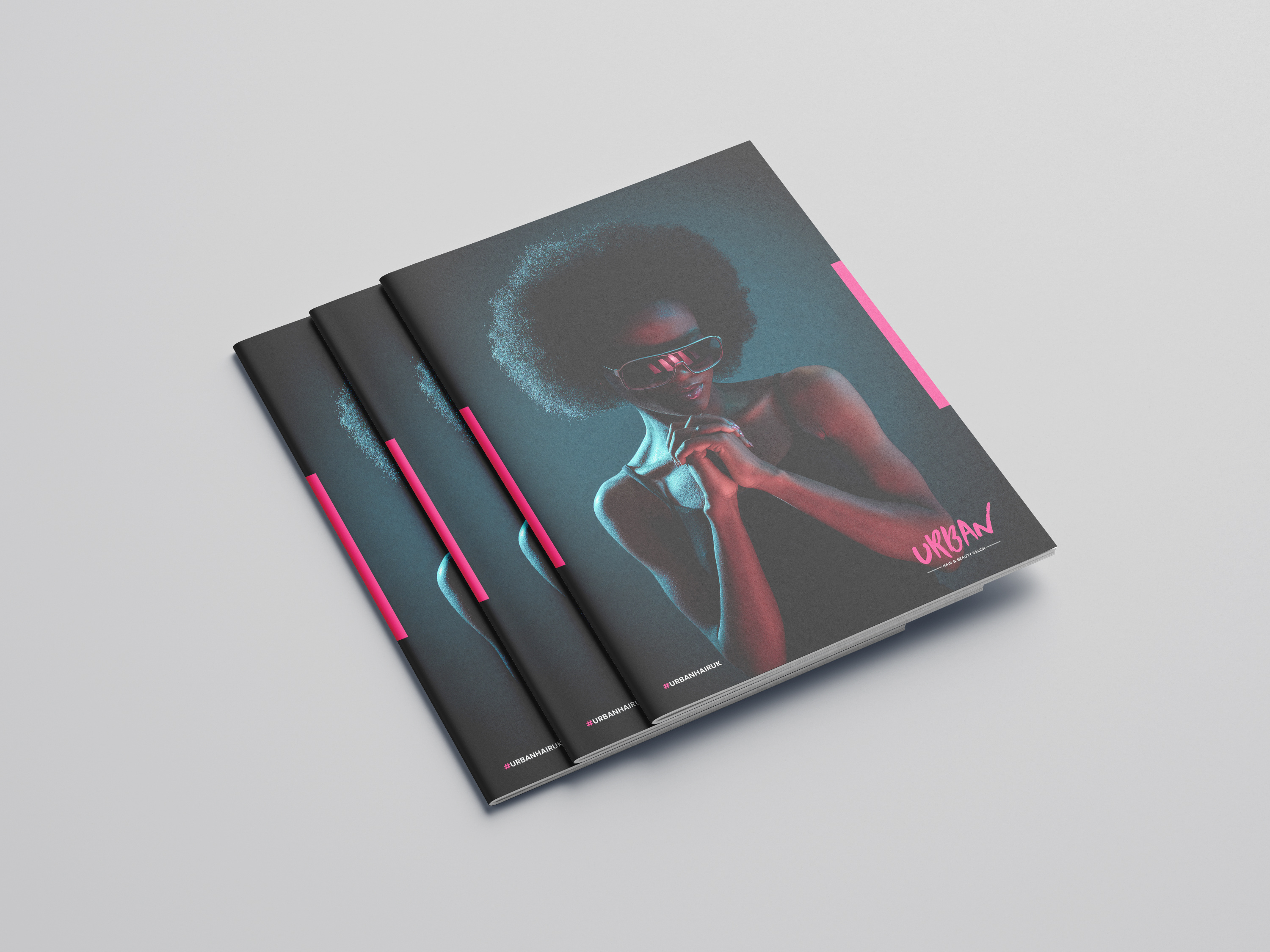Example of Urban Hair & Beauty Studio - Brochure Design