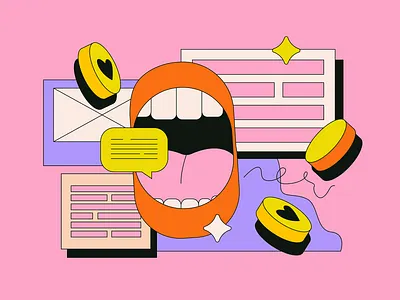 Tubik Academy Illustration: Presentation branding communication design design studio designers digital art digital illustration education graphic design illustration illustrator interface illustration presentation tubik academy ui user experience ux ux design web design website illustration