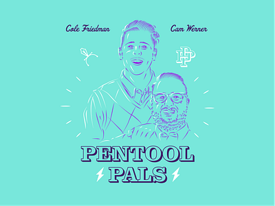 Pentool Pals: Step Brothers Parody Graphics (3 slides) branding design drawing icon illustration logo typography ui ux vector