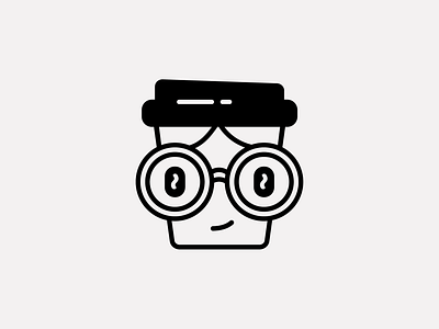 Nerdy Coffee daily logo challenge design icon logo logo design symbol vector