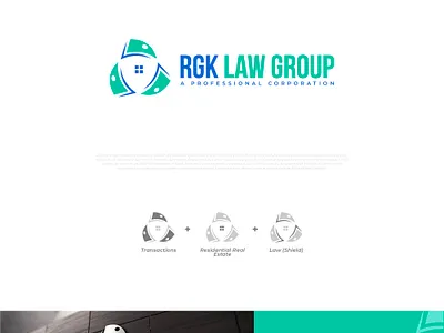 Real Estate Logo home money shield transactions