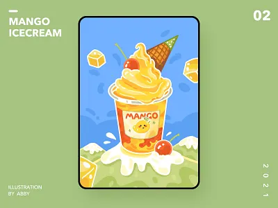 mango icecream