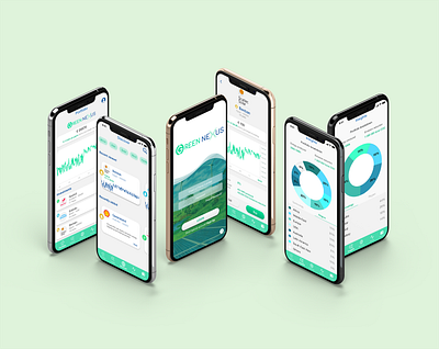 GREEN NEXUS Stocks app adobe photoshop adobe xd aimal naseem app mockup app prototype app prototype mockup application design fiverr fiverr app fiverr design minimalist design mobile app mobile app design modern design prototype stock app ui design ui mockup ui prototype user interface