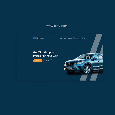 Landing Page Design concept dailyui design minimal