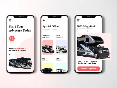 Start Your Adventure Today campers camping design dwayne adams flyer artwork graphicdesign mobile display photoshop rv rvs