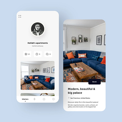 Hotel Booking App Design