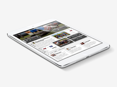 YinzCam football ipad news sports ui