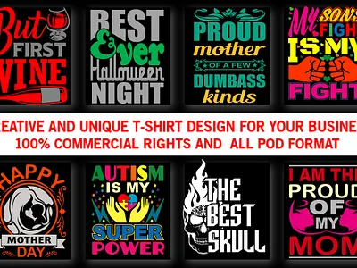 I will create trendy and custom t shirt design design illustration merch by amazon pod tshirt design teesdesign tshirt design tshirt designer tshirtdesign