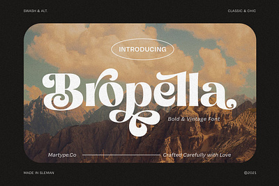 Bropella - Swash Display Font branding display display font display typeface elegant font font design fonts lettering logo logo design logo font modern serif serif font serif typeface typeaface typeface typeface design typography