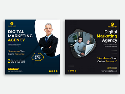 Corporate social media post banner design template ads banner advertising banner branding business banner corporate banner design digital agency facebook ad facebook banner facebook post graphic design instagram post social media social media banner social media post social media posts design template web banner