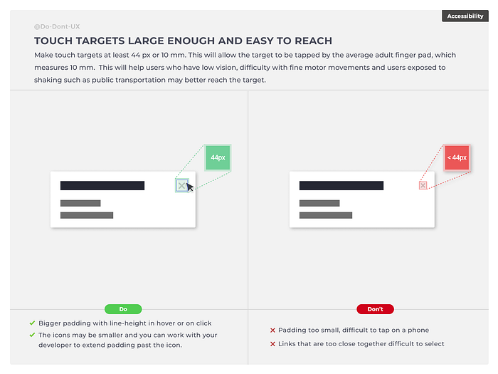 Do Don't UX | Dribbble