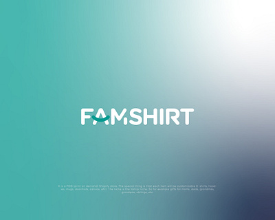 FamShirt_Logo Design animation branding clean graphic design logo minimal minimalist simple simple clean interface