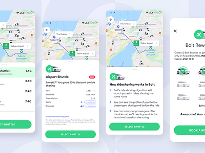 How Bolt Ride Sharing Works airport bolt bolt food branding cab design gojek grab icon layout ride shuttle taxi transport transportation trip planner uber ui