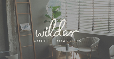 Wilder Coffee Roasters brand development branding corporate idenitiy design graphic design logo logo design typography