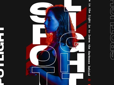 SPOTLIGHT design graphic design illustration