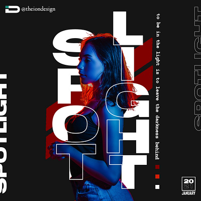 SPOTLIGHT design graphic design illustration