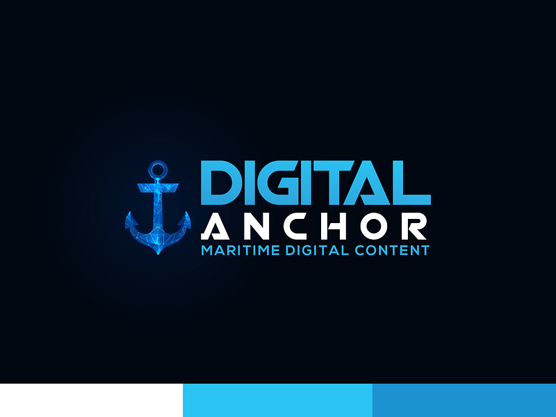 Digital Anchor Agency Logo branding design graphics logo