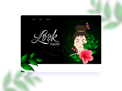 Look inside art design graphic design illustration ui ux vector web