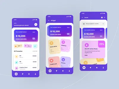 Financial App UI Design app design bank account bank app banking app credit card finance app finances app financial app fintech fintech app investment mobile app mobile app design mobile application money management money transfer product design ui design user interface ux design