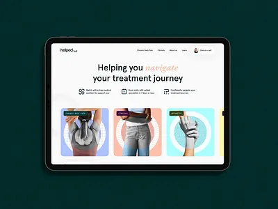 Helped Website b2b brand brand designer brand identity branding health landing page logo people product saas startup tech texture webflow website