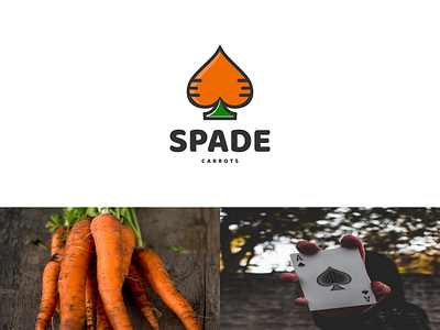 spade carrots app branding design icon illustration logo typography ui ux vector