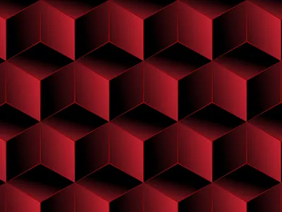 Stack of Boxes 1.0 affinitydesigner design illus illustration neon red retro shapes