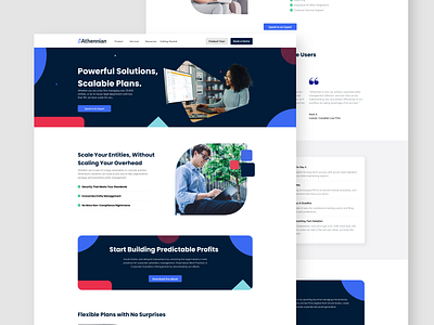 Athennian-Careers Page Mockup graphic design graphics ui ui design