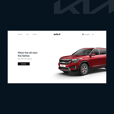 Kia Redesign concept design kia minimal productdesign ui uxdesign website