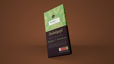 Chocolateeha Indulgent Packaging branding graphic design illustration typography