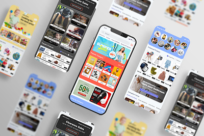 E-Commerce App design e commerce app e commerce design ecommerce ecommerce app mobile mobile app mobile app design mobile design mobile ui online store onlineshop project shop shopping shopping app ui ui designer ui designer pakistan ux