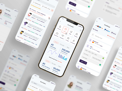 E-Commerce Dashboard App app design best app dashboard dashboard app e commerce e commerce app e commerce design ecommerce ecommerce app fashion hiring designer mobile app mobile app design mobile design mobile ui online store onlineshop orix shop shopping app