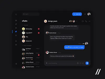 Task Manager Platform animation chat dark theme design interaction kanban landing landing page management nft platform project task task management ui ux web web design web interction