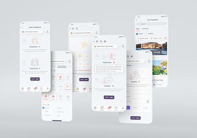 E-Commerce Property Dashboard animation best app dribbble dashboard e shop ecommerce hiring designer home page interface landing page marketplace online shop online shopping online store pakistan product cart real estate shopify store storefront website design