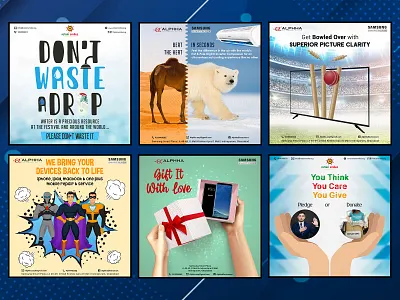 Social Media Creatives brand branding design designer digital facebook fb flat graphic design illustrator insta instagram logo marketing media photoshop pinterest social social media vector