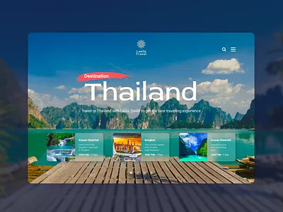 Travel Agency Website Design branding interface design style guide user experience user research ux web design