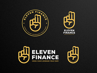 ELEVEN FINANCE artwork brand identity branding business company coreldraw creative crypto cryptocurrency design finance graphic design identity illustration illustrator logo logos ui