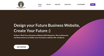Website Header Part Design :) branding design graphic design icon illustration logo typography ui ux vector web