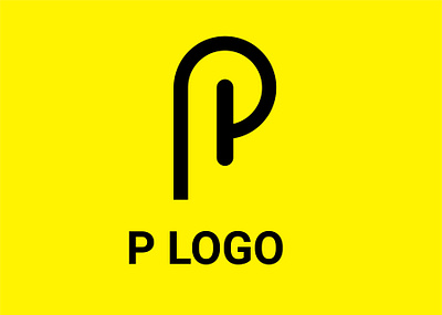 P Logo graphic design
