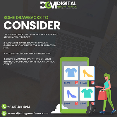 Drawbacks design digital marketing social media website design