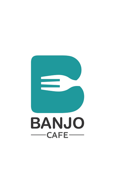 Banjo Cafe Logo logo photopshop