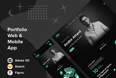 Portfolio Web & Mobile App UI Design app app design art branding design graphic design illustration inspiration logo portfoliodesign portfoliomobileui portfolioui portfoliouiux portfoliowebui ui uidesign uiuxdesign uxdesign