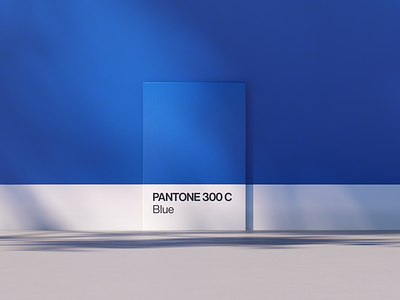 Blue 3d blue c4d color design octane pantone