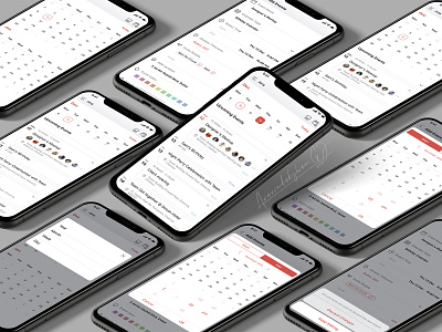 Calendar Event App aravindakshan.g.j branding design dribbble eventapp figma ui ux uidesign uiux