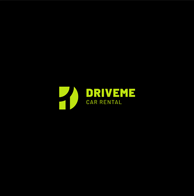 Branding Project Drive Me - Rent Car branding design logo