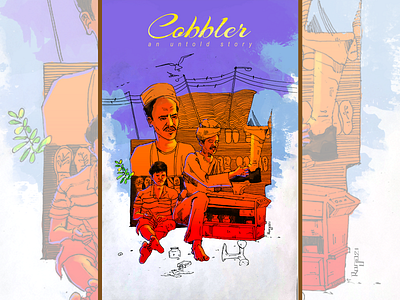 Movie Poster art design digitalart draw graphic design illustration movie poster