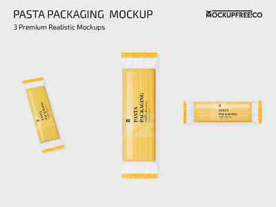 Pasta Packaging Mockup design food mockup mockups packaging pasta product realistic template