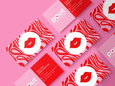 Pout Aesthetics Business Cards