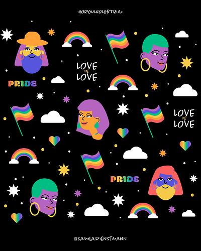 #prideday 🌈 color graphicdesign illustration illustration art illustrator